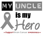 Brain Cancer Hero (Uncle) T-Shirts & Gifts Brain Cancer Hero (Uncle) T-Shirts & Gifts