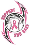 Support 2nd Base Breast Cancer Shirts Support 2nd Base Breast Cancer Shirts