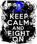 Colon Cancer Keep Calm Fight On Shirts Colon Cancer Keep Calm Fight On Shirts