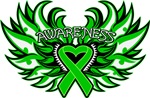 Kidney Cancer Heart Awareness Wings Shirts Kidney Cancer Heart Awareness Wings Shirts