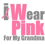 I Wear Pink For My Grandma T-Shirts & Gifts I Wear Pink For My Grandma T-Shirts & Gifts