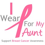 I Wear Pink For My Aunt Shirts & Tees I Wear Pink For My Aunt Shirts & Tees