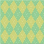 Green & Yellow Argyle Green & Yellow Argyle