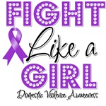 Fight Like a Girl Domestic Violence Shirts Fight Like a Girl Domestic Violence Shirts