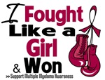 I Fought Like a Girl Multiple Myeloma Shirts I Fought Like a Girl Multiple Myeloma Shirts