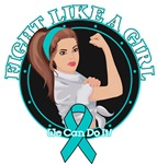 Gynecologic Cancer Fight Like A Girl Rosie Shirts Gynecologic Cancer Fight Like A Girl Rosie Shirts