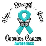 Ovarian Cancer Hope Love Strength Shirts Ovarian Cancer Hope Love Strength Shirts