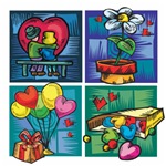 Love, Hearts, and Daisy Love, Hearts, and Daisy