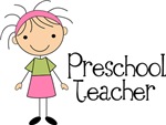 Preschool Teacher Stick Figure