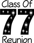 Class Of 1977 Reunion Tee Shirts