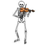 Skeleton Violinist Skeleton Violinist