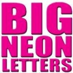 Big Neon Letters Big Neon Letters