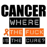 Cancer Where The Fuck is The Cure T-Shirts Cancer Where The Fuck is The Cure T-Shirts