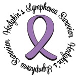 Hodgkin's Lymphoma Survivor Ribbon T-Shirts Hodgkin's Lymphoma Survivor Ribbon T-Shirts