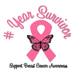Breast Cancer Survivor Years T-Shirts & Gifts Breast Cancer Survivor Years T-Shirts & Gifts