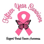 15 Year Breast Cancer Survivor T-Shirts 15 Year Breast Cancer Survivor T-Shirts