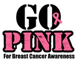 GO PINK Breast Cancer T-Shirts & Gifts GO PINK Breast Cancer T-Shirts & Gifts