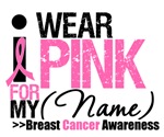 I Wear Pink Grunge Ribbon Shirts & Gifts I Wear Pink Grunge Ribbon Shirts & Gifts