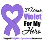 I Wear Violet For My Hero T-Shirts & Gifts I Wear Violet For My Hero T-Shirts & Gifts