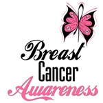 Butterfly Breast Cancer T Shirt and Gifts Butterfly Breast Cancer T Shirt and Gifts