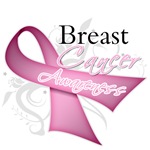 Floral Pink Ribbon Breast Cancer Shirts Floral Pink Ribbon Breast Cancer Shirts
