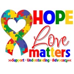Hope Love Matters Autism Shirts Hope Love Matters Autism Shirts