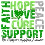 Collage Hope Cure Non-Hodgkin's Lymphoma Shirts Collage Hope Cure Non-Hodgkin's Lymphoma Shirts