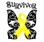 Butterfly Sarcoma Survivor Shirts Butterfly Sarcoma Survivor Shirts