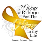 Childhood Cancer Hero in My Life Shirts Childhood Cancer Hero in My Life Shirts