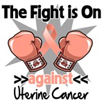 The Fight is On Uterine Cancer Shirts The Fight is On Uterine Cancer Shirts