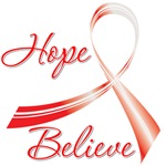Hope Believe Oral Cancer Shirts Hope Believe Oral Cancer Shirts