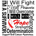 Oral Cancer Persevere Shirts Oral Cancer Persevere Shirts