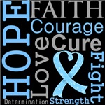 Hope Faith Courage Prostate Cancer Shirts Hope Faith Courage Prostate Cancer Shirts