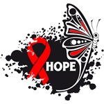 Hope Grunge Butterfly Blood Cancer Shirts Hope Grunge Butterfly Blood Cancer Shirts