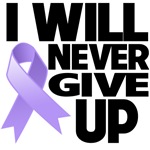 I Will Never Give Up General Cancer Shirts I Will Never Give Up General Cancer Shirts
