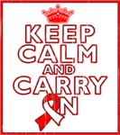 Oral Cancer Keep Calm Carry On Shirts Oral Cancer Keep Calm Carry On Shirts