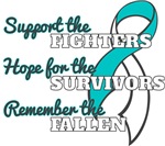 Cervical Cancer Support Hope Remember Shirts Cervical Cancer Support Hope Remember Shirts