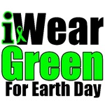 I Wear Green For Earth Day Shirts & Gifts I Wear Green For Earth Day Shirts & Gifts