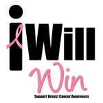 Breast Cancer: I Will Win T-Shirts Breast Cancer: I Will Win T-Shirts