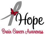 Brain Cancer Hope Butterfly T-Shirts & Gifts Brain Cancer Hope Butterfly T-Shirts & Gifts