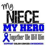 Colon Cancer Hero Niece Shirts & Gifts Colon Cancer Hero Niece Shirts & Gifts