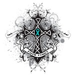Grunge Faith Family Ovarian Cancer Shirts Grunge Faith Family Ovarian Cancer Shirts