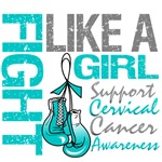 Fight Like A Girl Cervical Cancer Tees & Gifts Fight Like A Girl Cervical Cancer Tees & Gifts