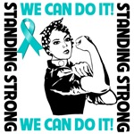 Ovarian Cancer We Can Do It Shirts Ovarian Cancer We Can Do It Shirts