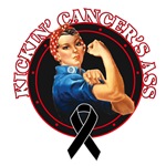 Kickin' Melanoma Cancer's Ass Shirts Kickin' Melanoma Cancer's Ass Shirts