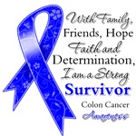 Colon Cancer Strong Survivor Shirts Colon Cancer Strong Survivor Shirts
