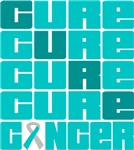 CURE Cervical Cancer Collage Shirts CURE Cervical Cancer Collage Shirts
