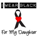 I Wear Black Ribbon For My Daughter T-Shirts I Wear Black Ribbon For My Daughter T-Shirts