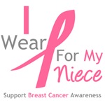 I Wear Pink For My Niece Shirts, Tees & Gifts I Wear Pink For My Niece Shirts, Tees & Gifts