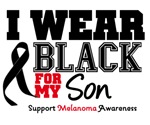 Melanoma I Wear Black For My Son Shirts Melanoma I Wear Black For My Son Shirts